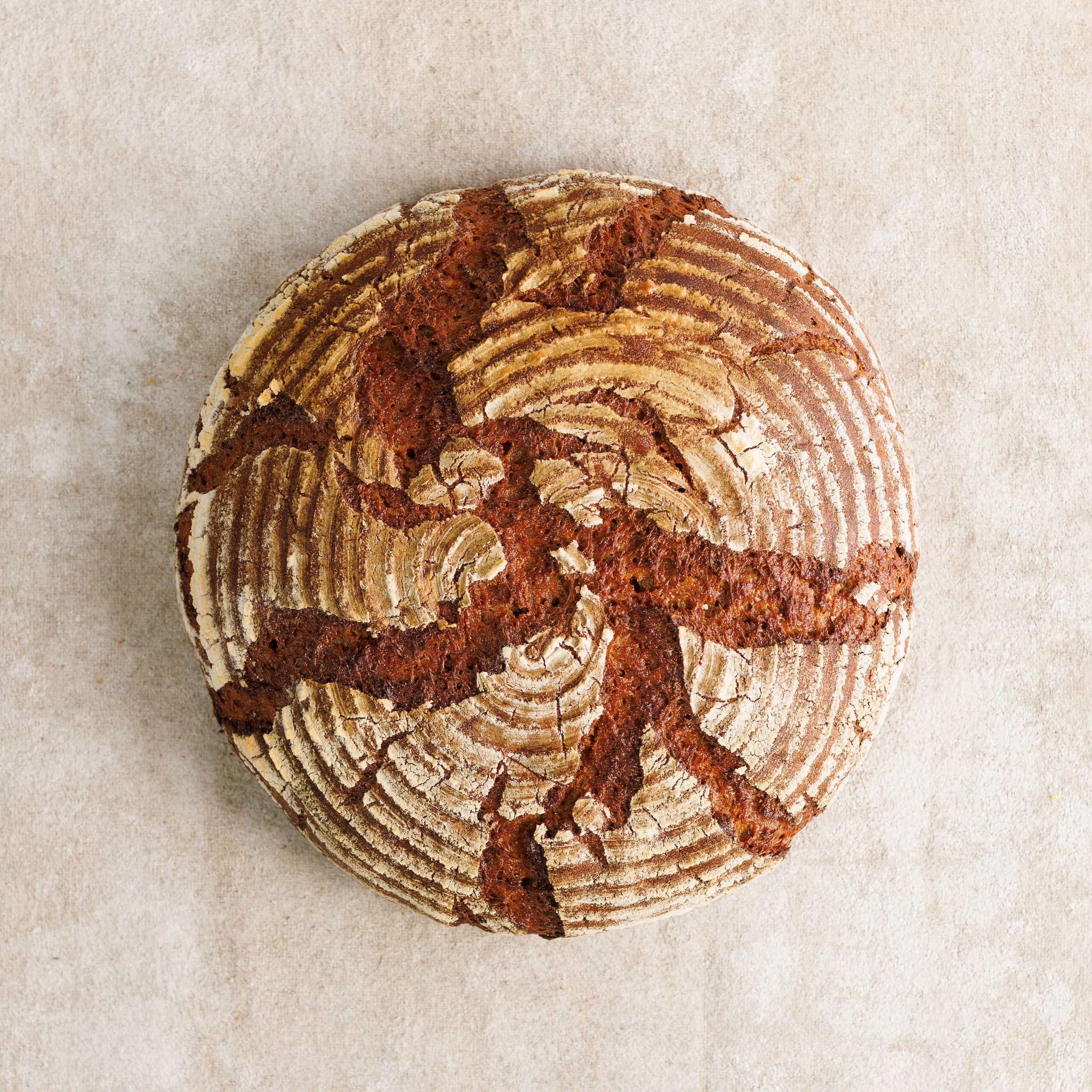 Crackle Rye Loaf