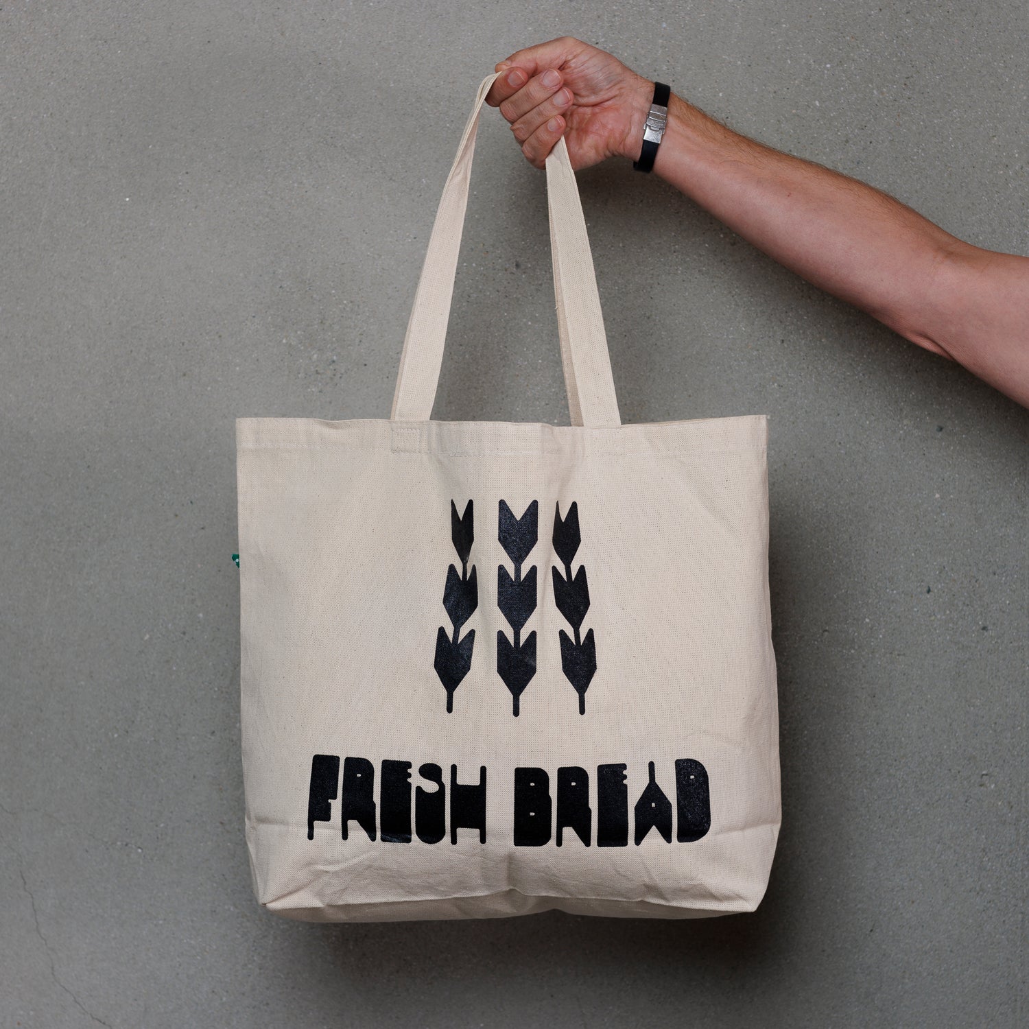 Jyan Isaac Bread Canvas Tote